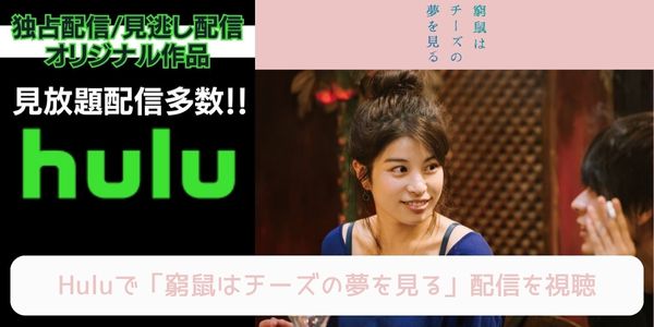 hulu 窮鼠はチーズの夢を見る 配信