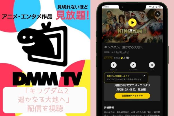 dmm キングダム2 遥かなる大地へ 配信