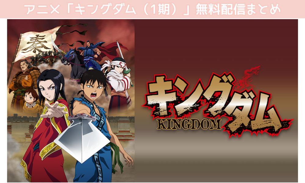 キングダム（1期） 配信