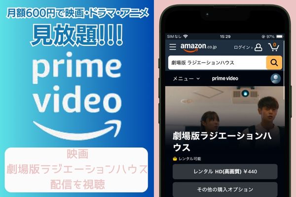 amazon 劇場版ラジエーションハウス 配信