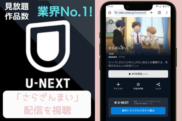 unext さらざんまい 配信