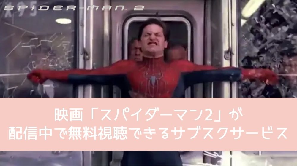 スパイダーマン2 配信