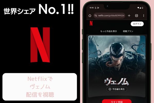 netflix ヴェノム 配信