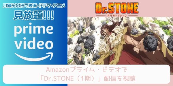 amazonプライム Dr.STONE（1期） 配信