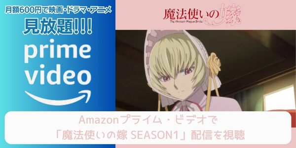 amazonプライム 魔法使いの嫁 SEASON1 配信