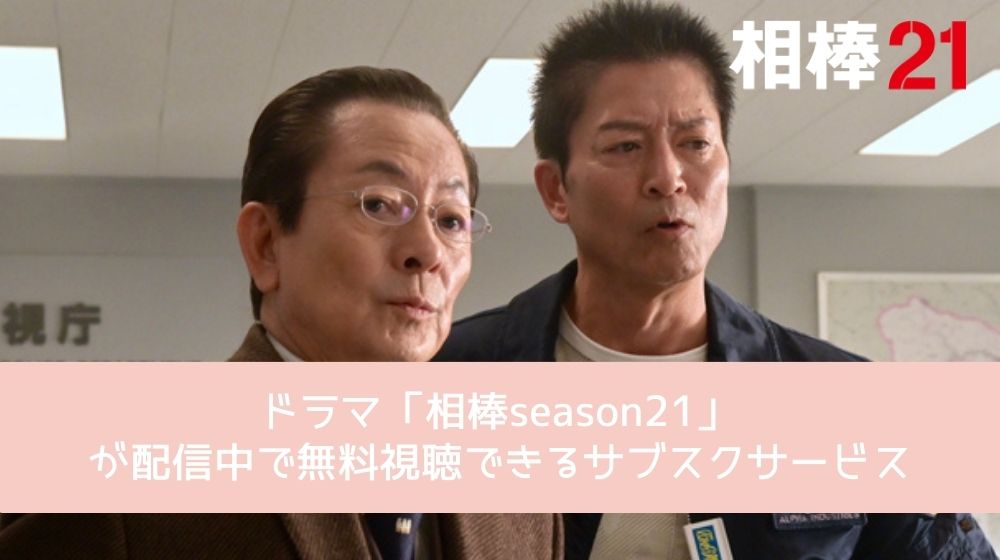 相棒season21 配信