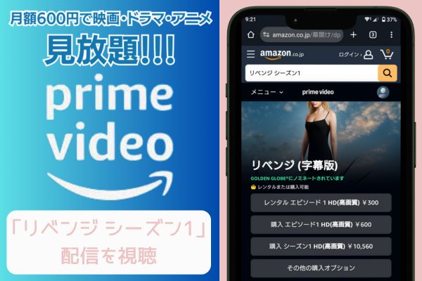 amazonプライム リベンジ シーズン1 配信