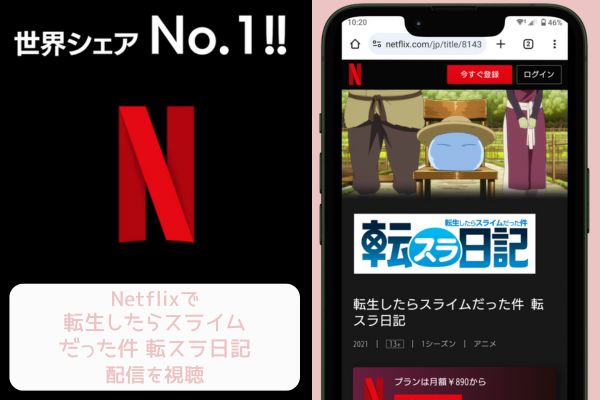 netflix 転生したらスライムだった件 転スラ日記 配信