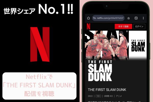 netflix THE FIRST SLAM DUNK 配信