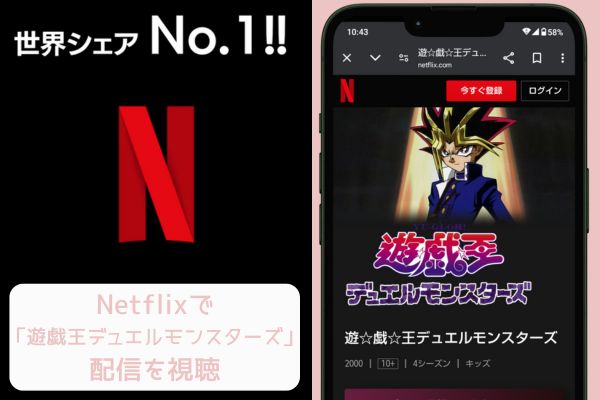 netflix 遊戯王デュエルモンスターズ 配信