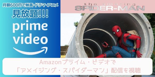 amazonプライム アメイジング・スパイダーマン 配信