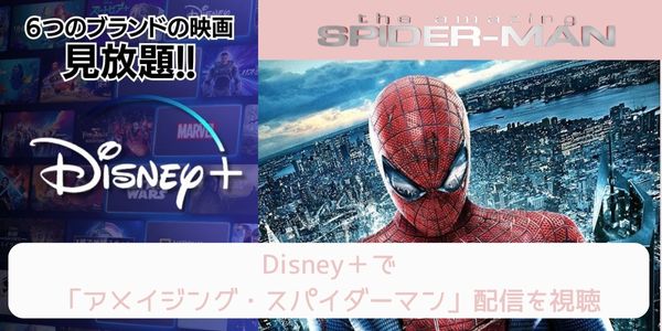 disney+ アメイジング・スパイダーマン 配信