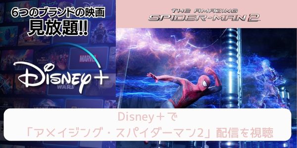 disney+ アメイジング・スパイダーマン2 配信