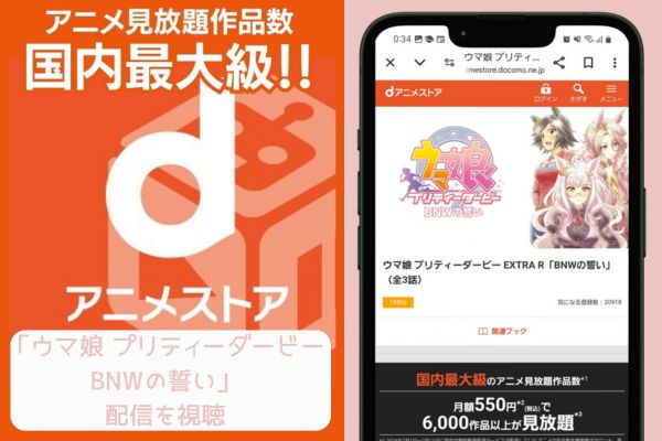 danime ウマ娘 プリティーダービー BNWの誓い 配信