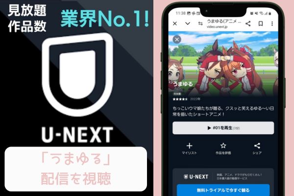 unext うまゆる 配信