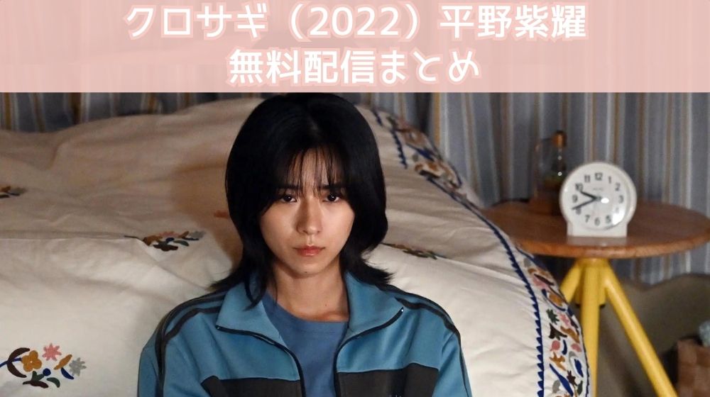 クロサギ（2022）平野紫耀　配信