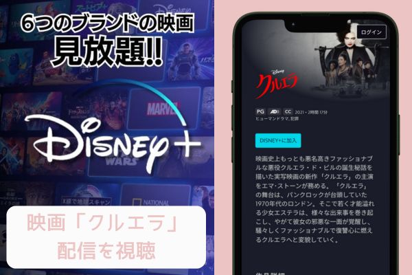 disney+ クルエラ 配信