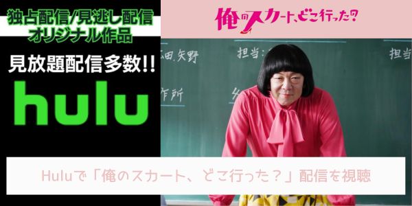 hulu 俺のスカート、どこ行った？ 配信