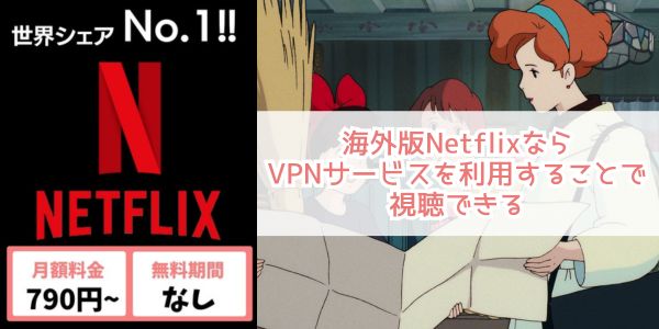 魔女の宅急便 netflix