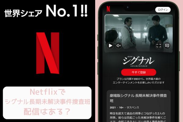 netflix シグナル長期未解決事件捜査班 配信