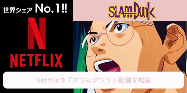 netflix スラムダンク 配信