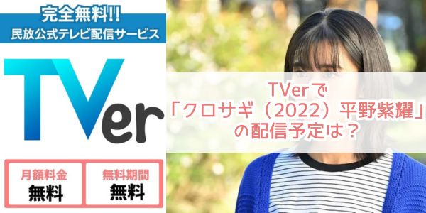 クロサギ（2022）平野紫耀 tver