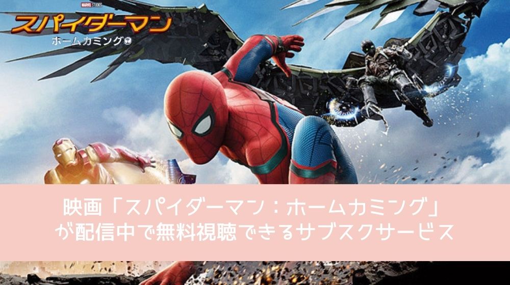 スパイダーマン：ホームカミング 配信