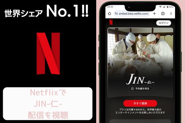 Netflix JIN-仁- 配信