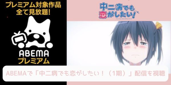 abema 中二病でも恋がしたい！（1期） 配信