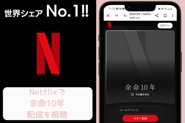 netflix 余命10年 配信