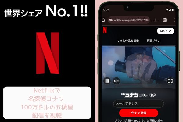 netflix 100万ドルの五稜星 配信
