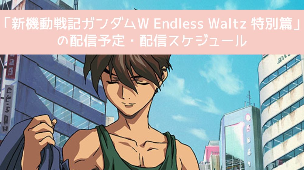 新機動戦記ガンダムW Endless Waltz 特別篇 配信予定