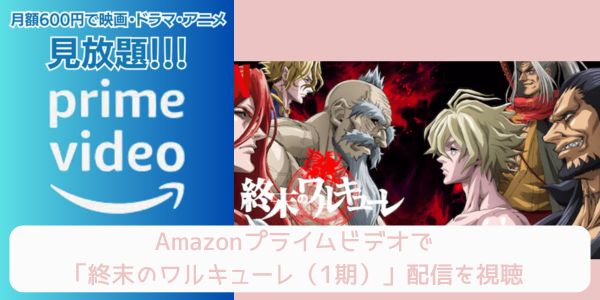 amazonプライム 終末のワルキューレ（1期） 配信