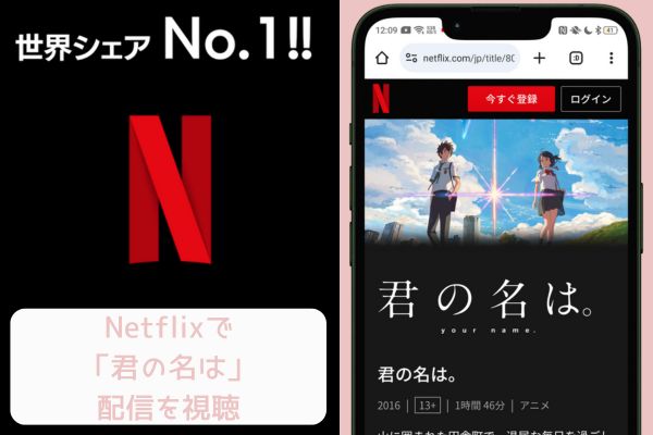 netflix 君の名は 配信