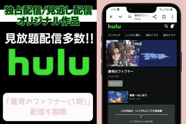 Hulu 蒼穹のファフナー（1期）配信