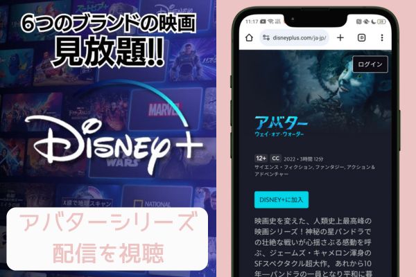 disney アバターシリーズ 配信