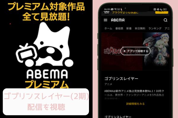 abema ゴブリンスレイヤーⅡ(2期) 配信