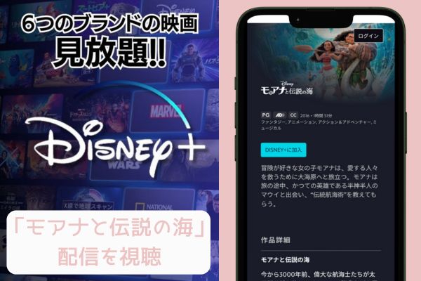 disney モアナと伝説の海 配信