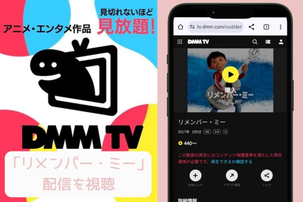 リメンバー・ミー dmmtv 配信