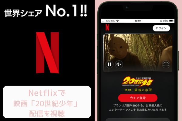 netflix 20世紀少年 配信