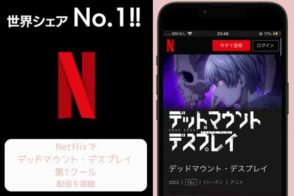 netflix デッドマウント・デスプレイ 第1クール 配信