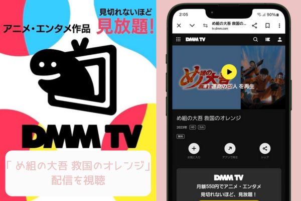 dmmtv め組の大吾 救国のオレンジ 配信