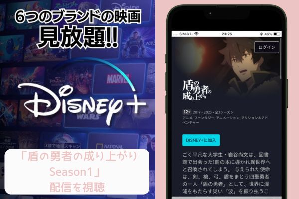 disney 盾の勇者の成り上がり Season1 配信