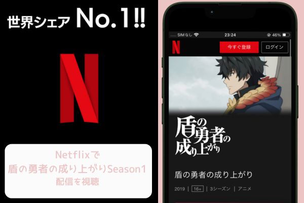 netflix 盾の勇者の成り上がり Season1 配信