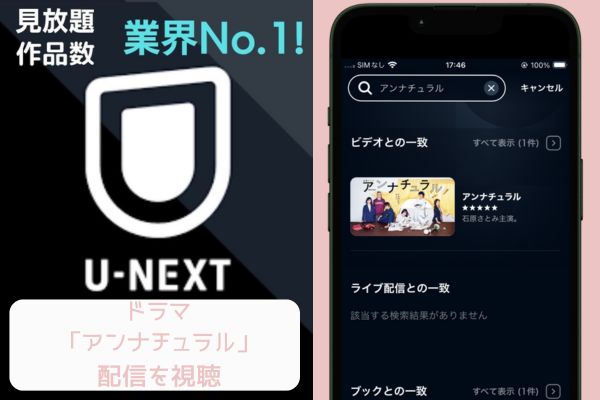 unext アンナチュラル 配信