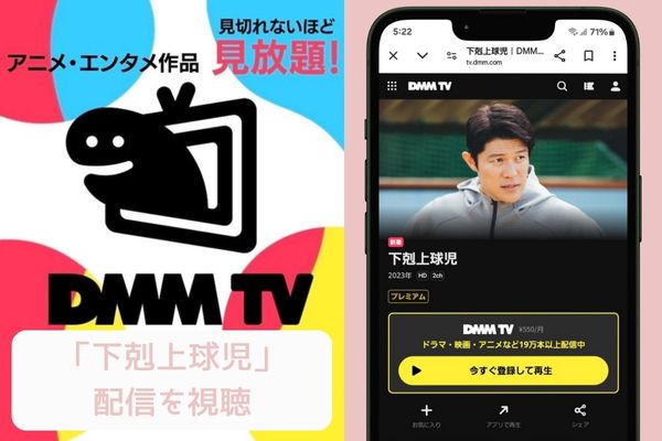 dmmtv 下剋上球児 配信