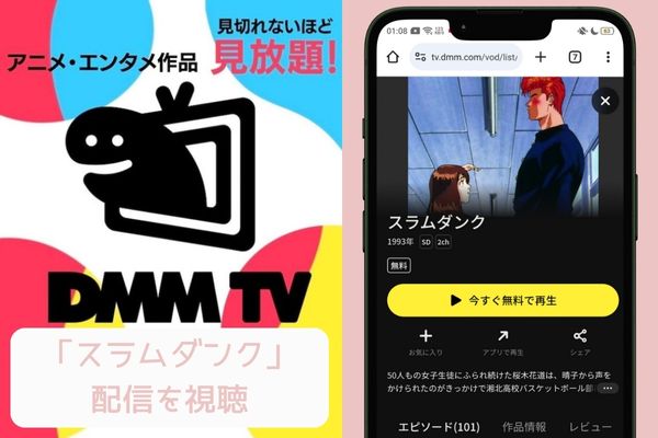 dmmtv スラムダンク 配信