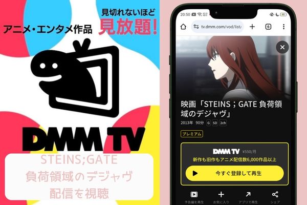 dmm STEINS;GATE 負荷領域のデジャヴ 配信