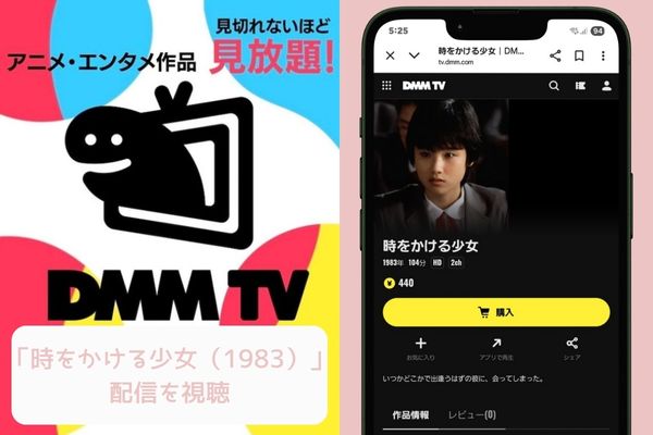 dmmtv 時をかける少女（1983） 配信