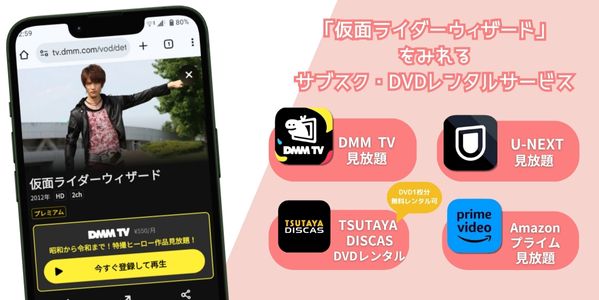 仮面ライダーウィザード 配信